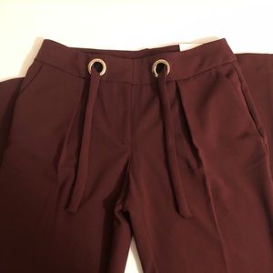 NWT Maroon Anne Klein Trousers